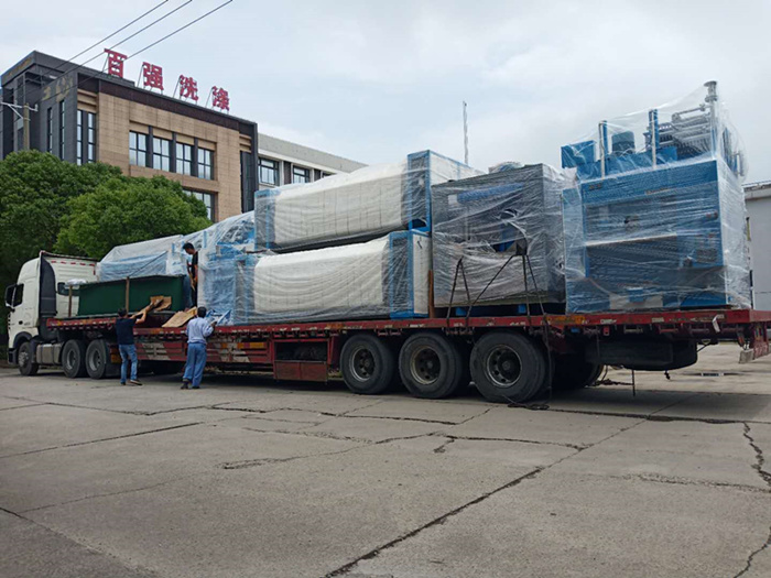 6月27、28日 百強洗滌龍等洗滌設備發(fā)貨四川